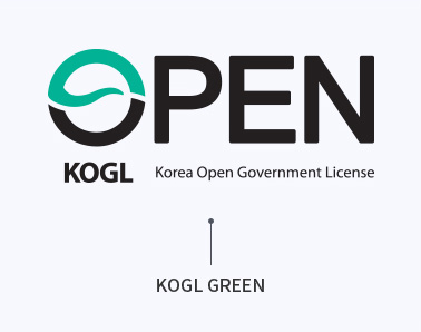 OPEN KOGL Korea Open Government License KOL REEN Color System 컬러시스템