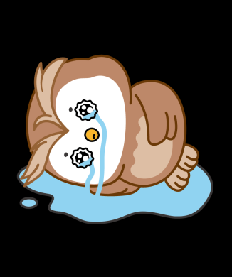 구리시 수리단길 캐릭터 수붕이 이모티콘(슬픔1) 썸네일