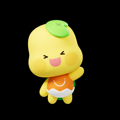 토로 캐릭터 포즈 1 (신나) 썸네일