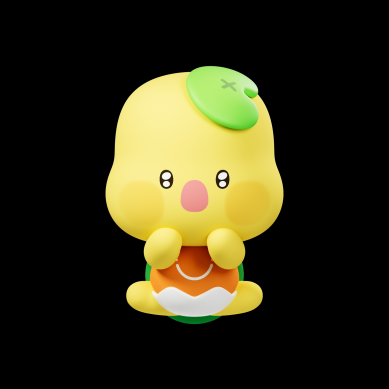 토로 캐릭터 포즈 2 (놀람) 썸네일