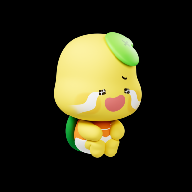 토로 캐릭터 포즈 4 (기쁨의 눈물) 썸네일