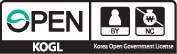 KOGL, Korea Open Government License, BY, NC