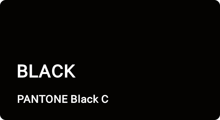 BLACK PANTONE Black C