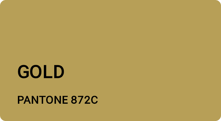 GOLD PANTONE 872C