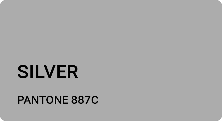 SILVER PANTONE 887C