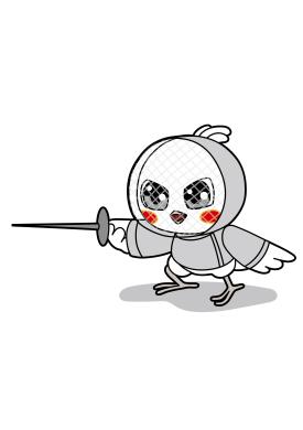 서구 SNS 캐릭터 해온이(펜싱) 썸네일