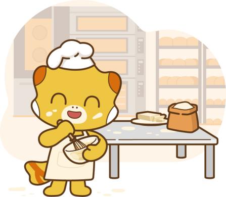 화성시 캐릭터_ 빵 만드는 코리요 썸네일